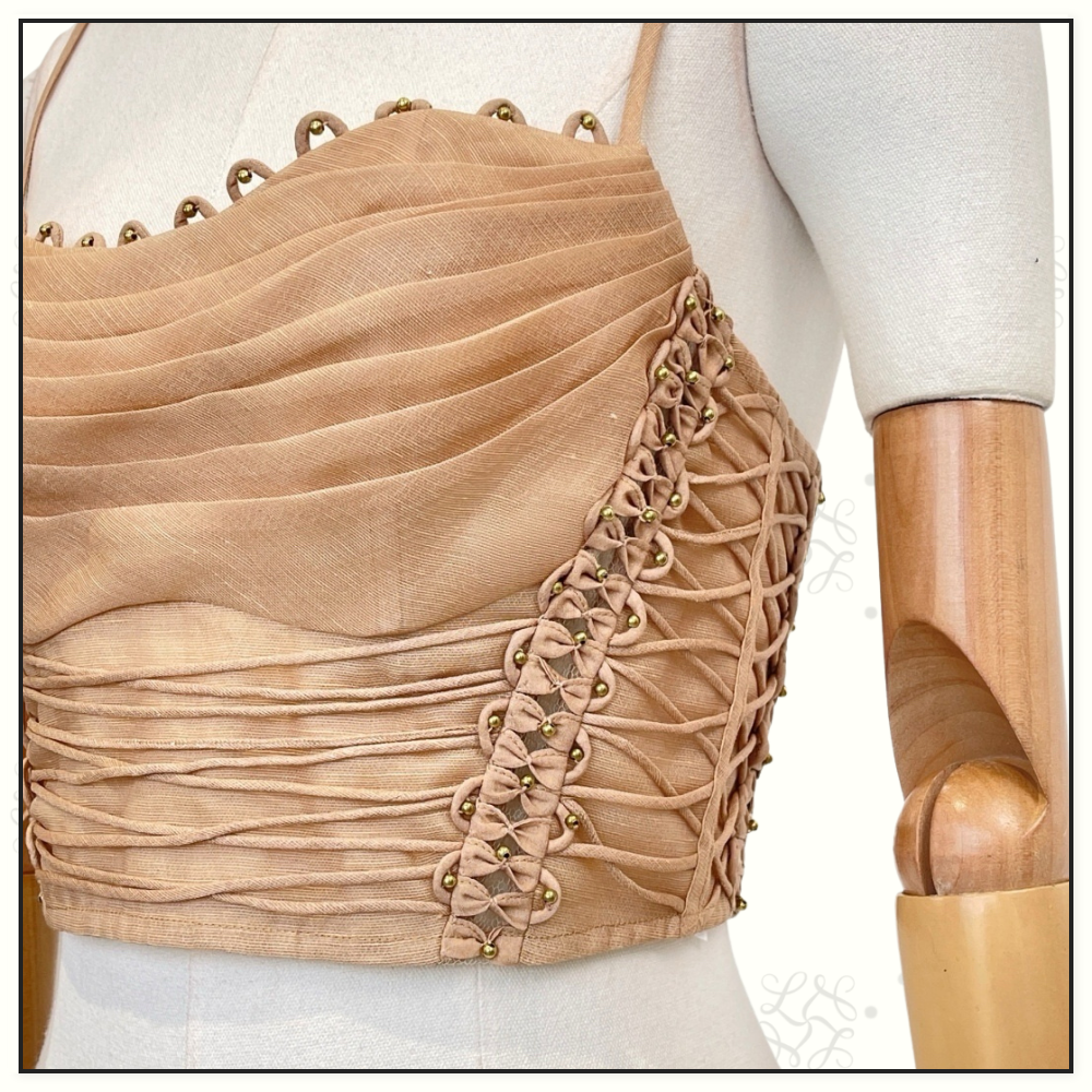 REBELLION BEADED BODICE & MIDI SKIRT