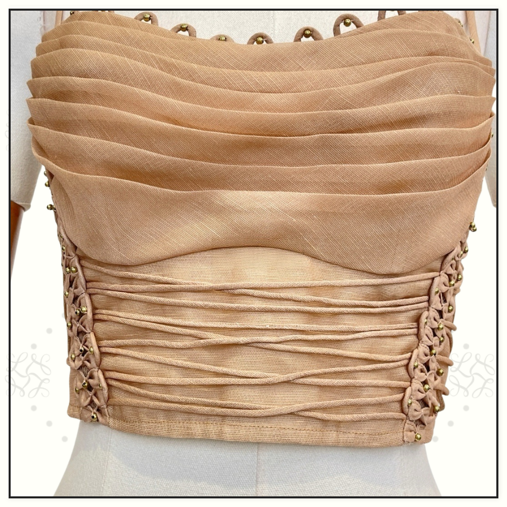 REBELLION BEADED BODICE & MIDI SKIRT