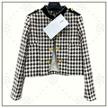 HOUNDSTOOTH TWEED JACKET