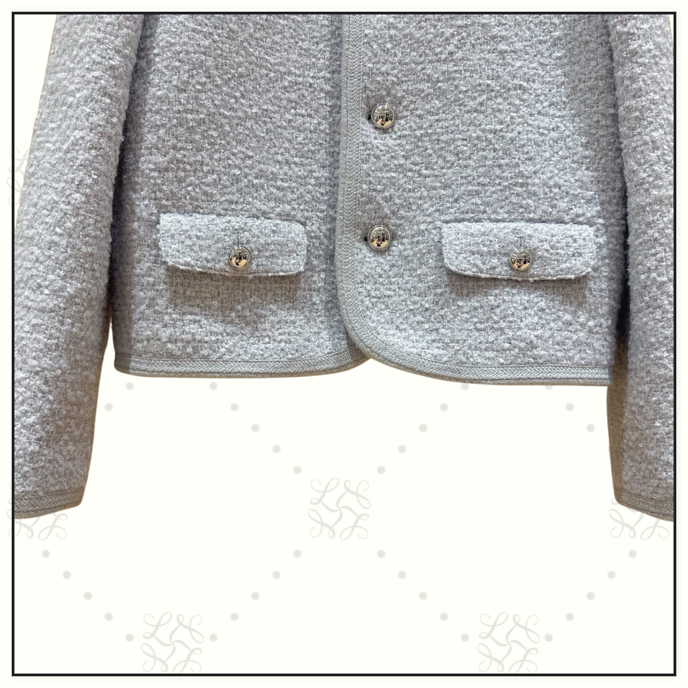 CHELSEA JACKET IN CASHMERE NATTÉ