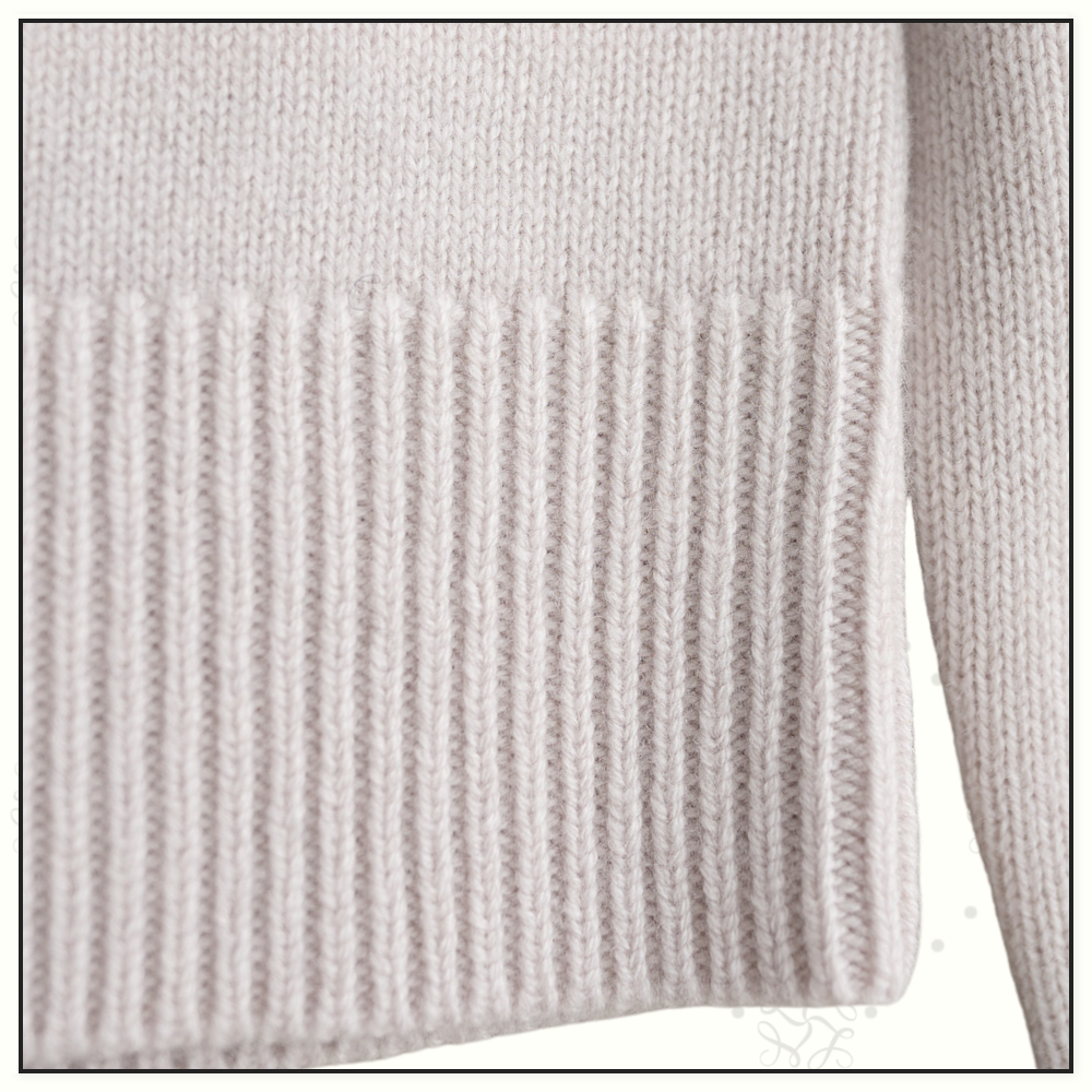 WOOL CASHMERE TURTLENECK