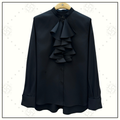 RUFFLE COLLAR SHIRT