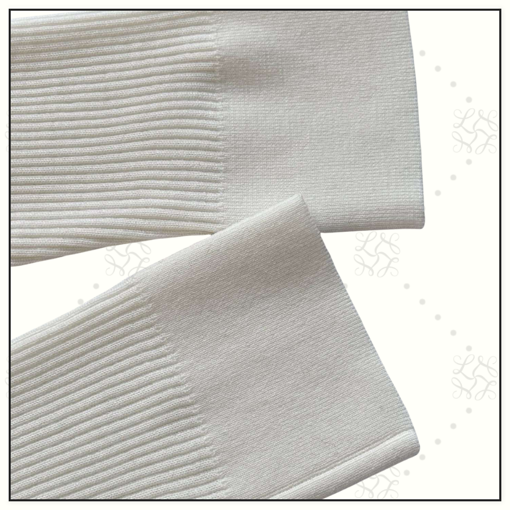 BOW DETAIL WOOL TURTLENECK