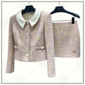 TWEED JACKET & MINI SKIRT