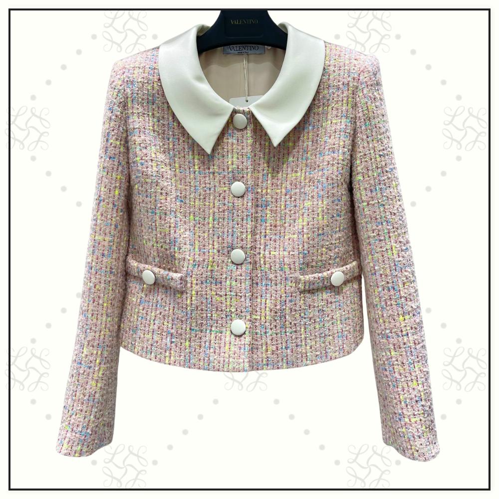 TWEED JACKET & MINI SKIRT