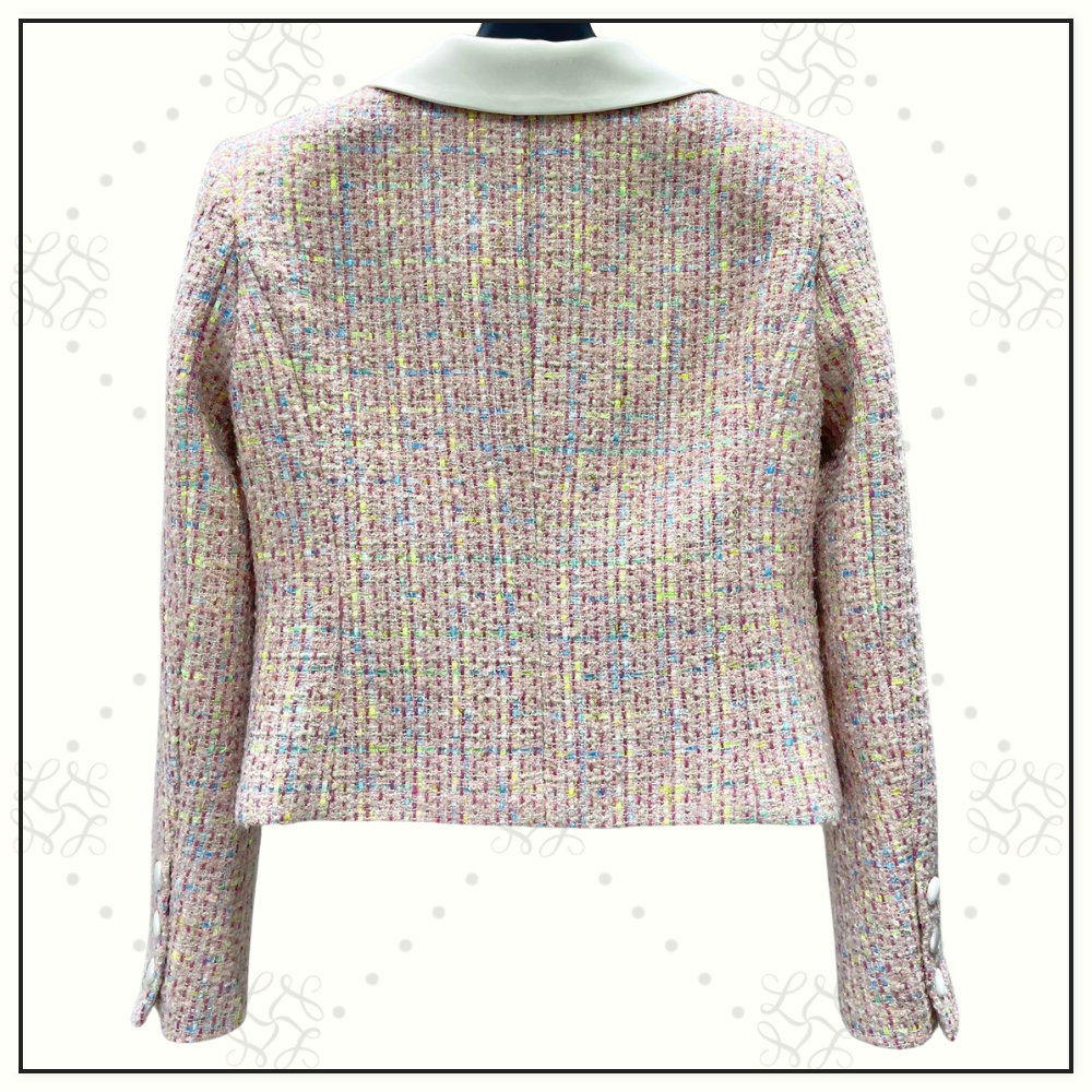 TWEED JACKET & MINI SKIRT