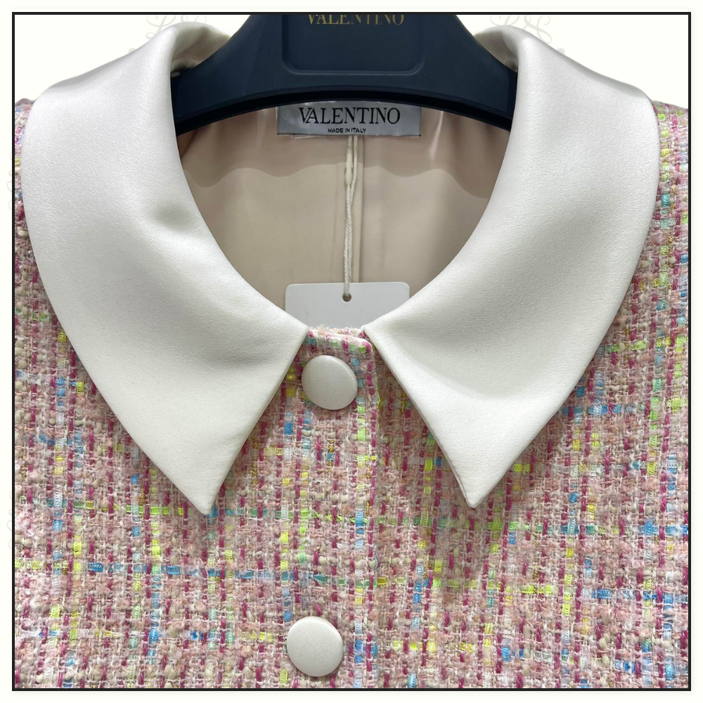 TWEED JACKET & MINI SKIRT