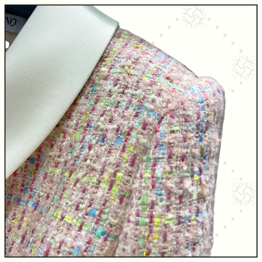 TWEED JACKET & MINI SKIRT