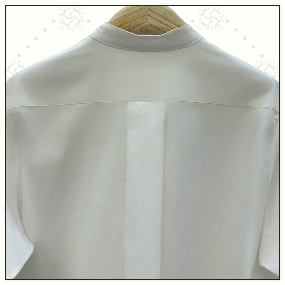 RUFFLE COLLAR SHIRT