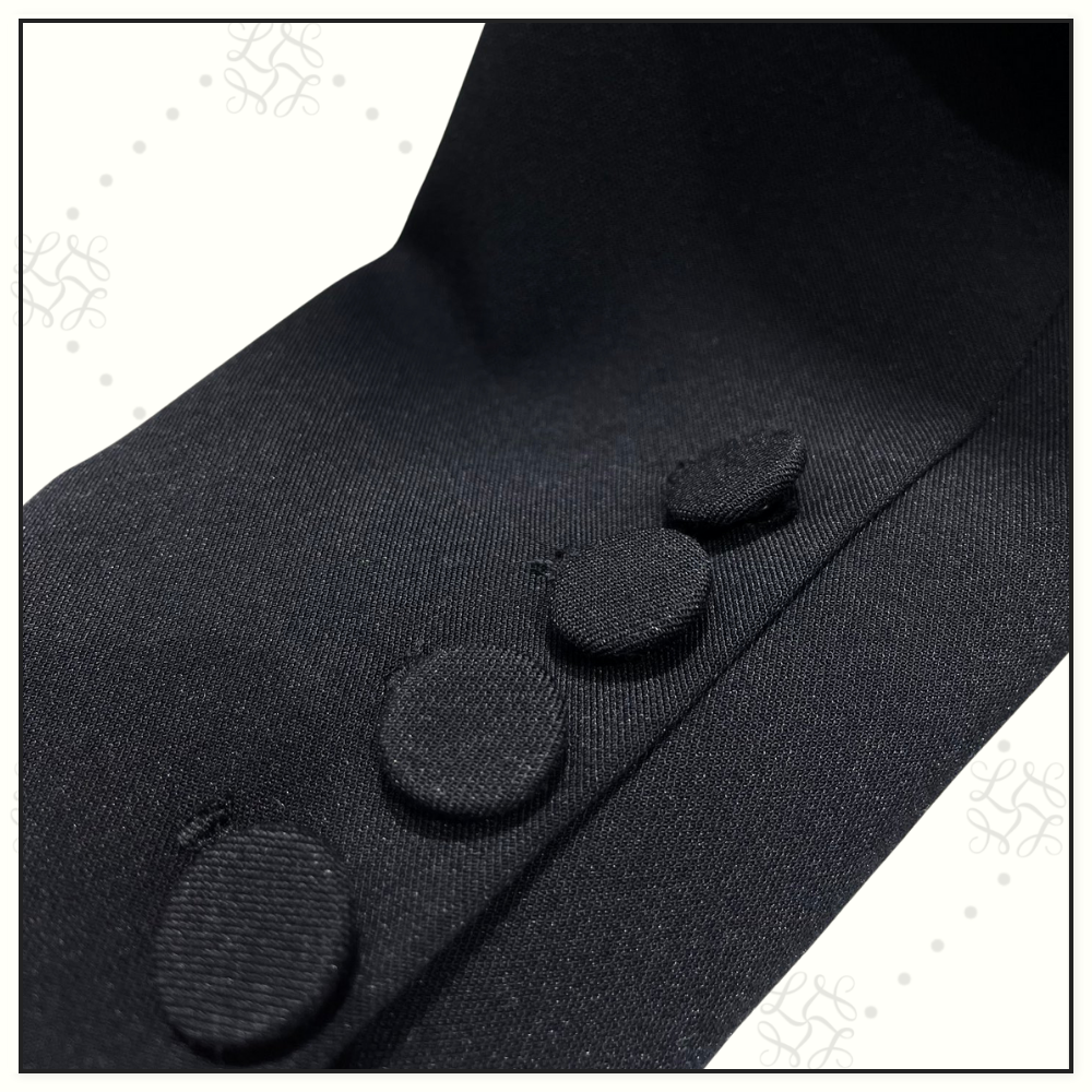 SEQUIN STAR EMBELLISHMENTS CROPPED BLAZER & SHORT