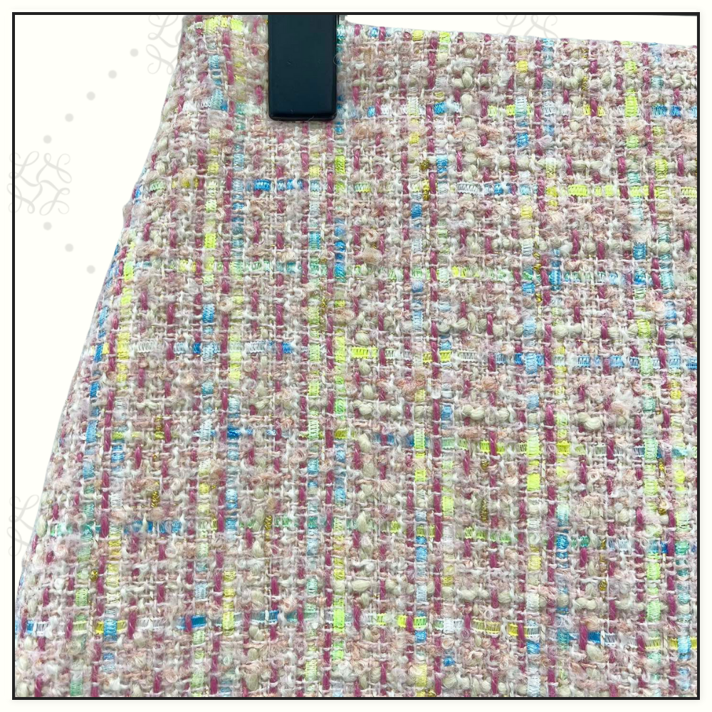 TWEED JACKET & MINI SKIRT