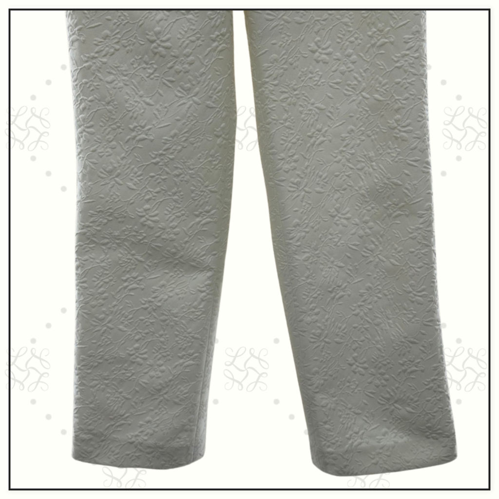 TAILORED JACQUARD BLAZER WITH WAISTCOAT  & TROUSERS