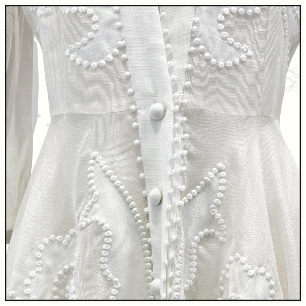 RADIATE APPLIQUÉ FLIP MAXI DRESS