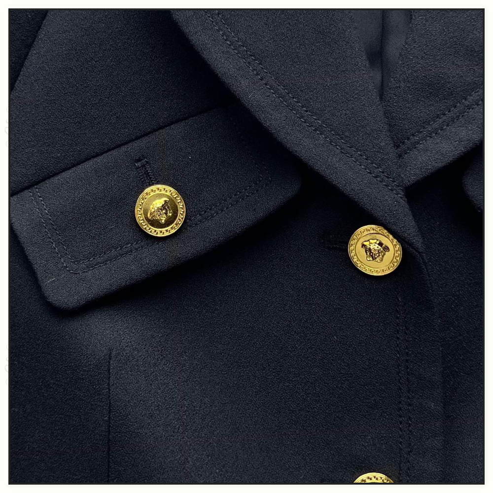 VIRGIN WOOL BLEND MEDUSA JACKET