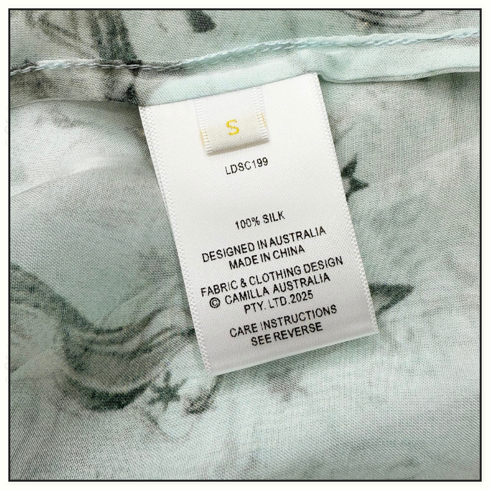 GATHERED BLOUSE & TIERED SKIRT