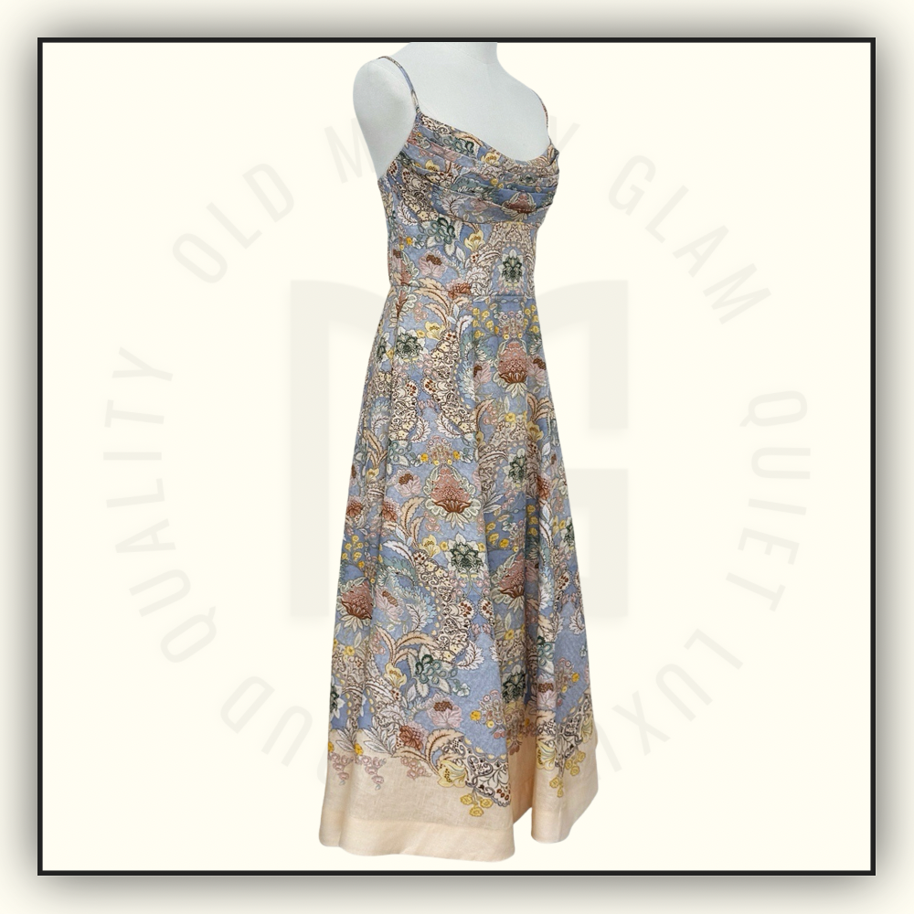 REBELLION TUCK MIDI DRESS