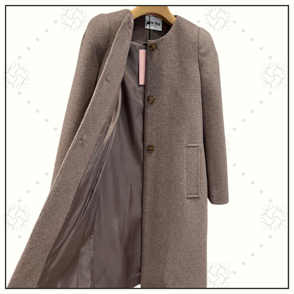 SHETLAND WOOL COAT