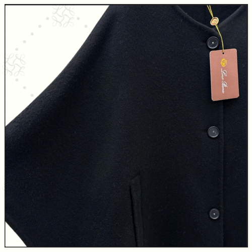 WOOL CASHMERE CAPE
