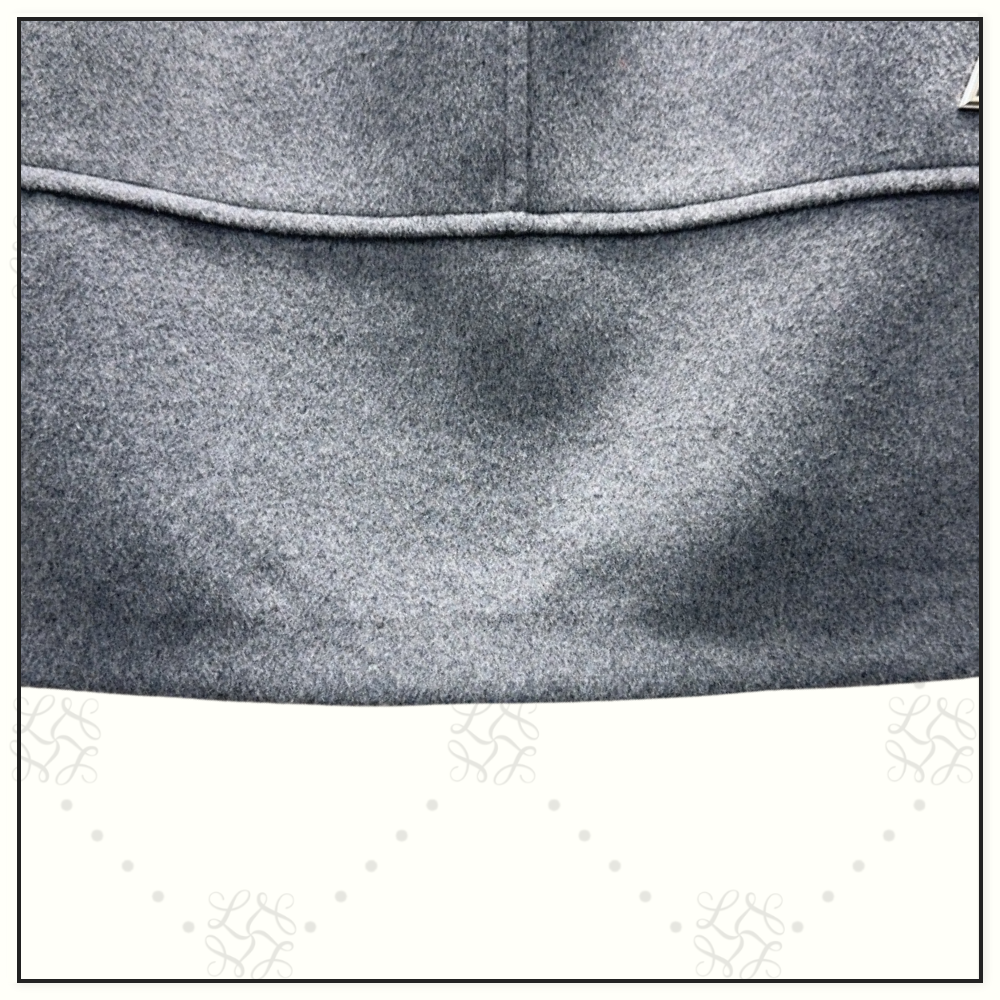 WOOL SCARF COLLAR JACKET & MINI SKIRT