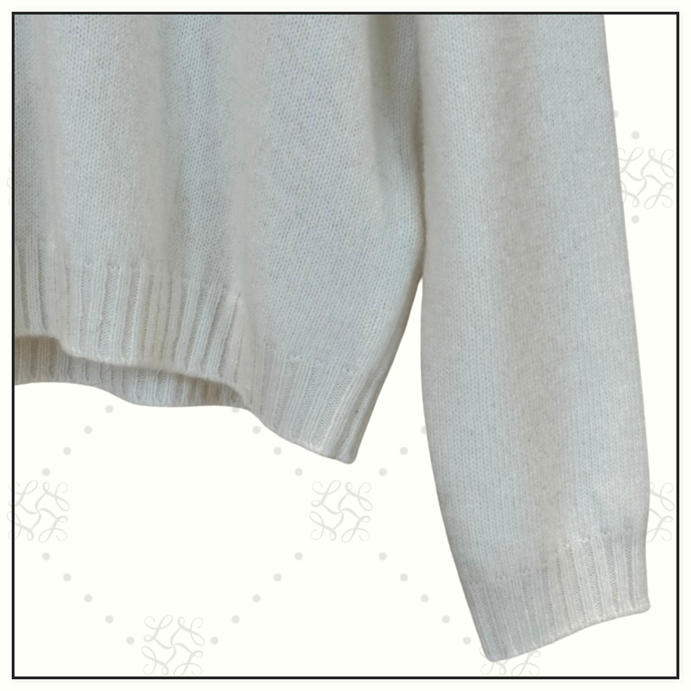 SEQUINED VIRGIN WOOL SWEATER