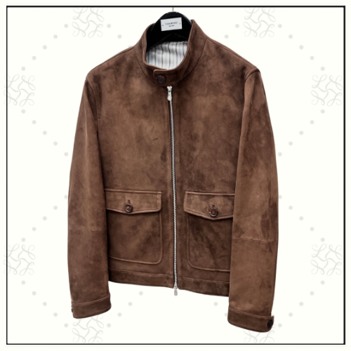 SUEDE LEATHER JACKET