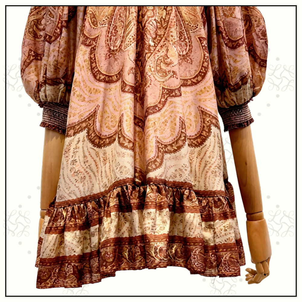 WANDERLUST FRILL BLOUSE & MAXI SKIRT