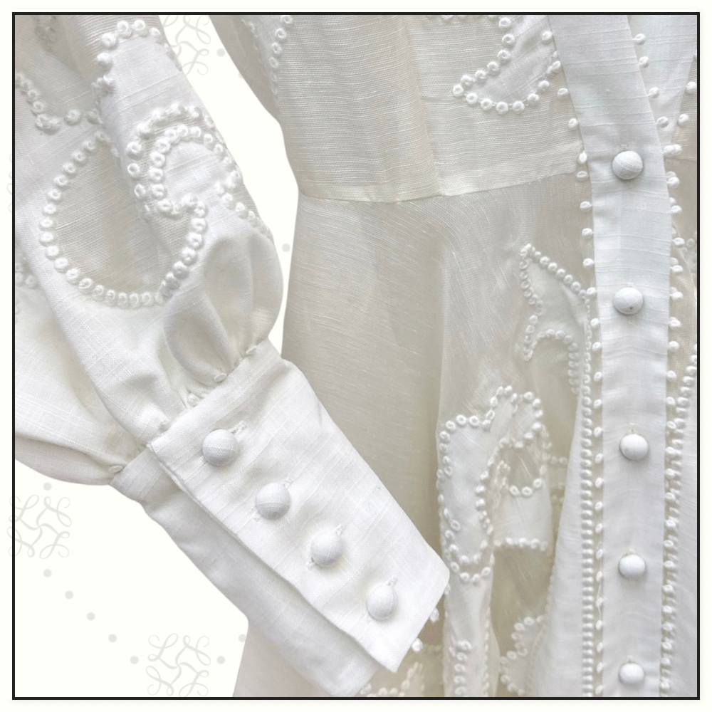 RADIATE APPLIQUÉ FLIP MAXI DRESS