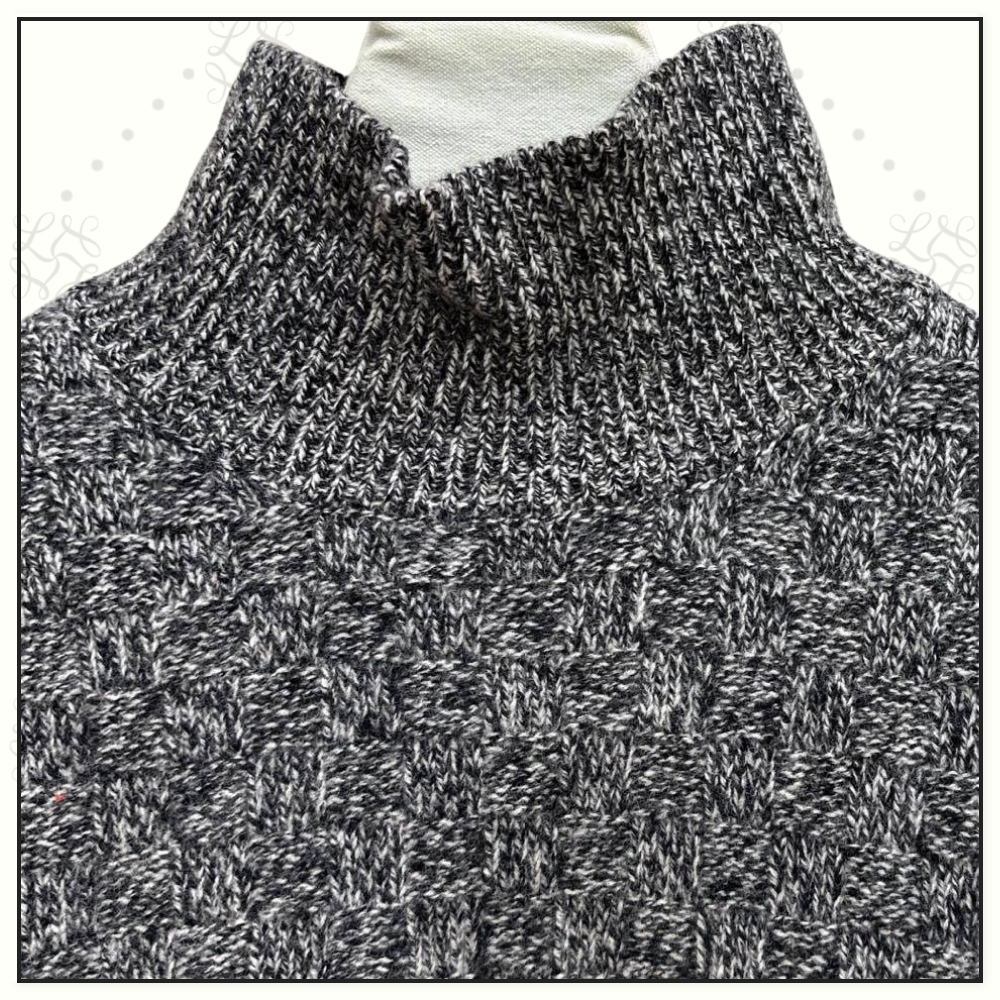 WOOL TAILORED SWEATER