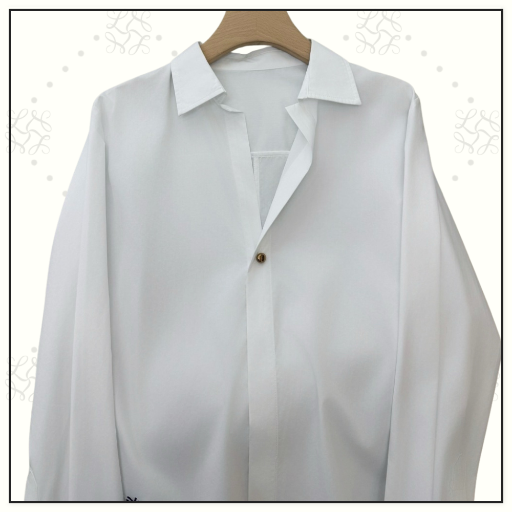 COTTON POPLIN SHIRT