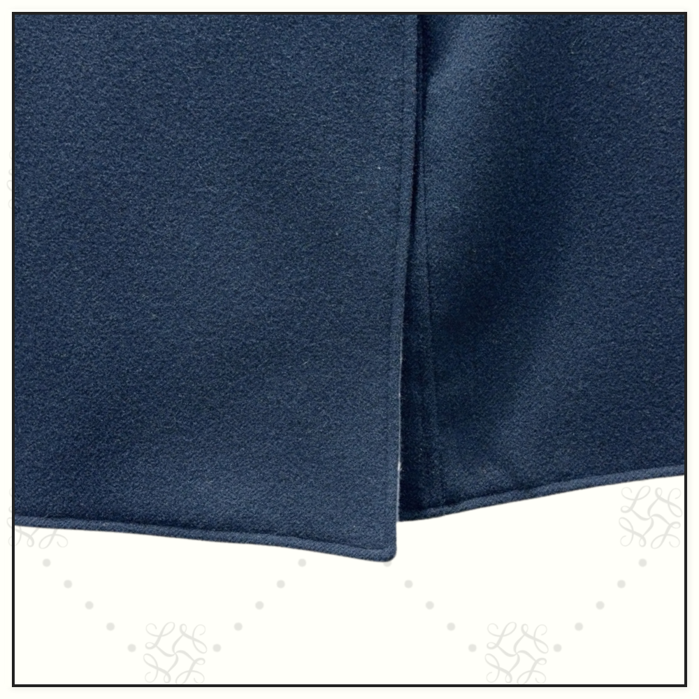 WOOL SHORT DUFFLE COAT & MINI SKIRT