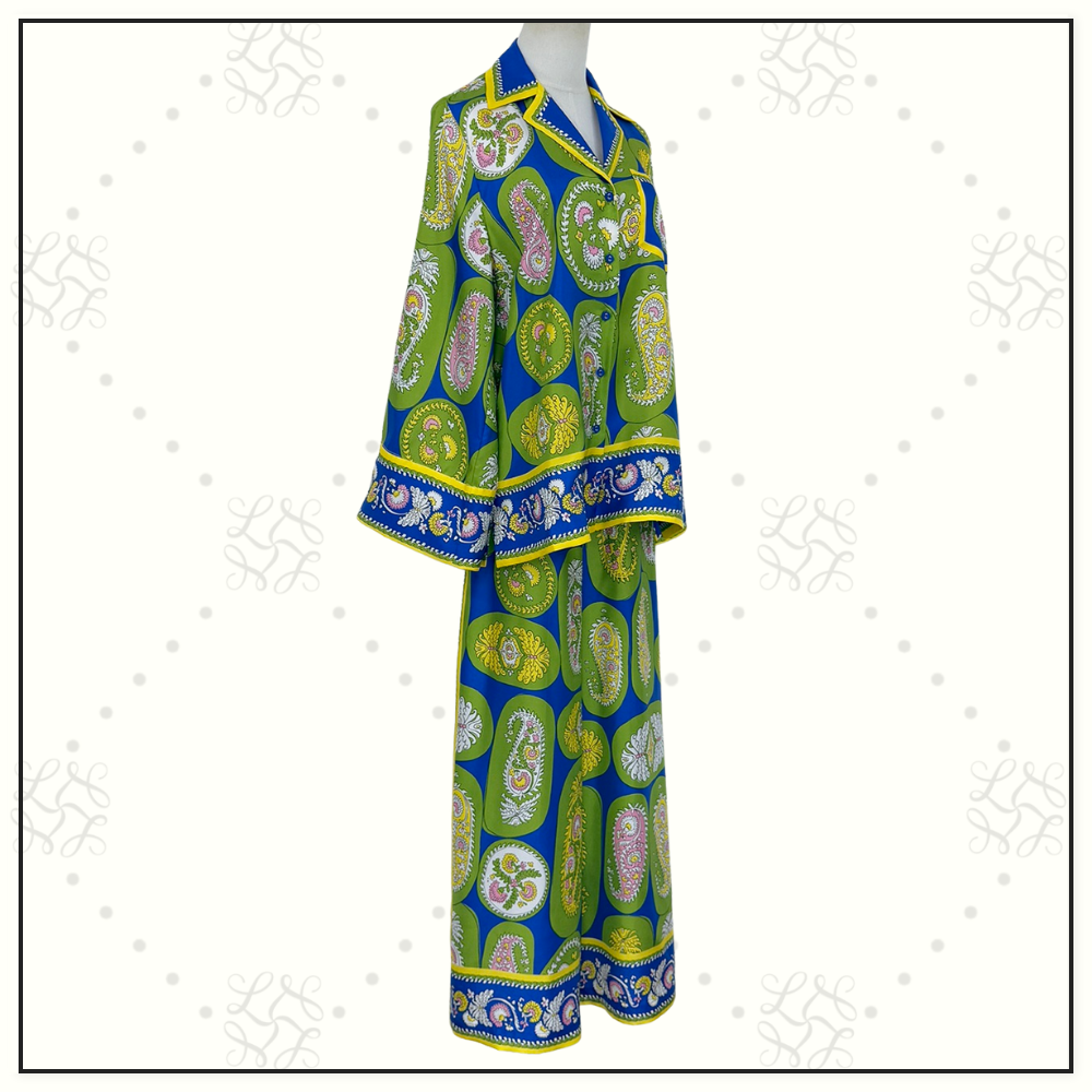 GINA SILK SHIRT & PANTS