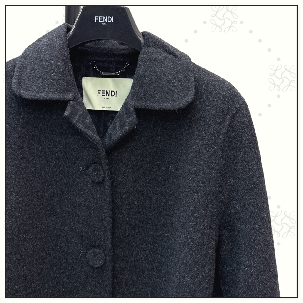 WOOL BELTED COAT DRESS