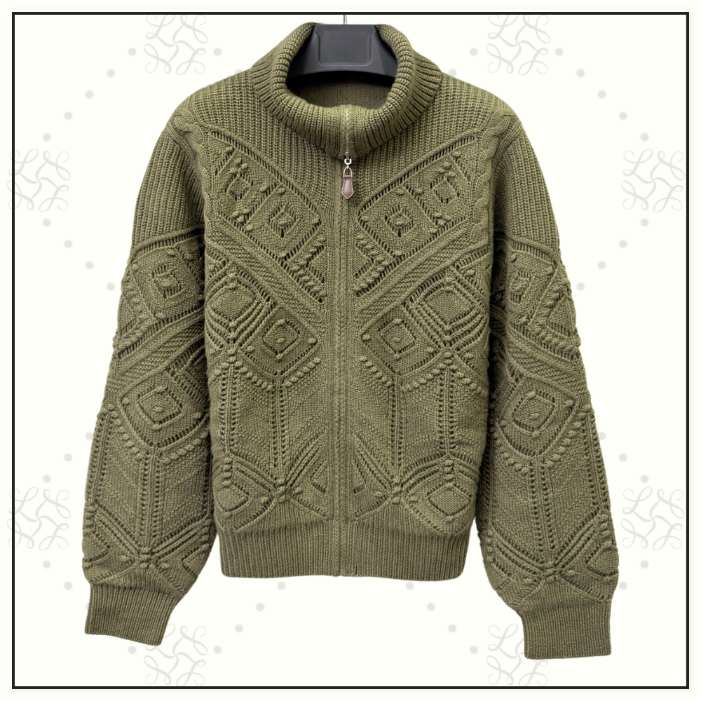 LA PLAGNE CASHMERE BOMBER SWEATER