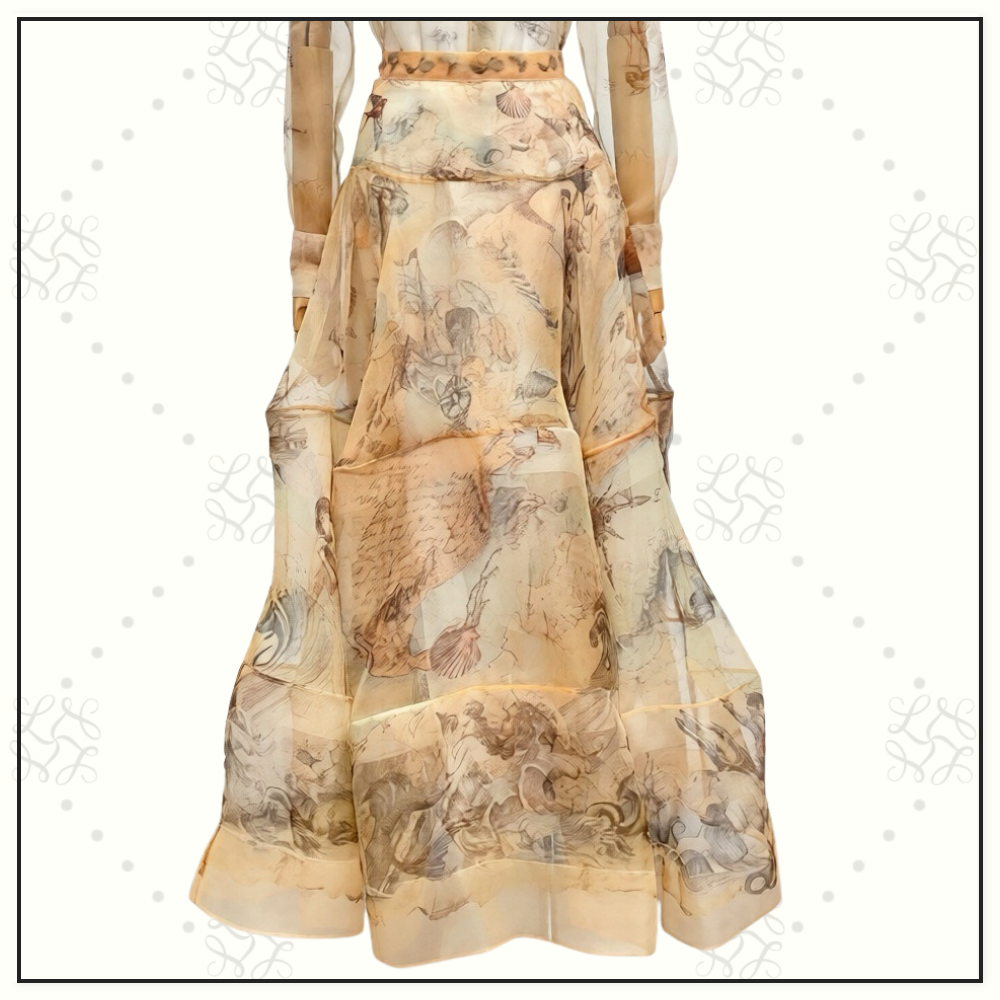 REBELLION BODY SHIRT & LANTERN MAXI SKIRT