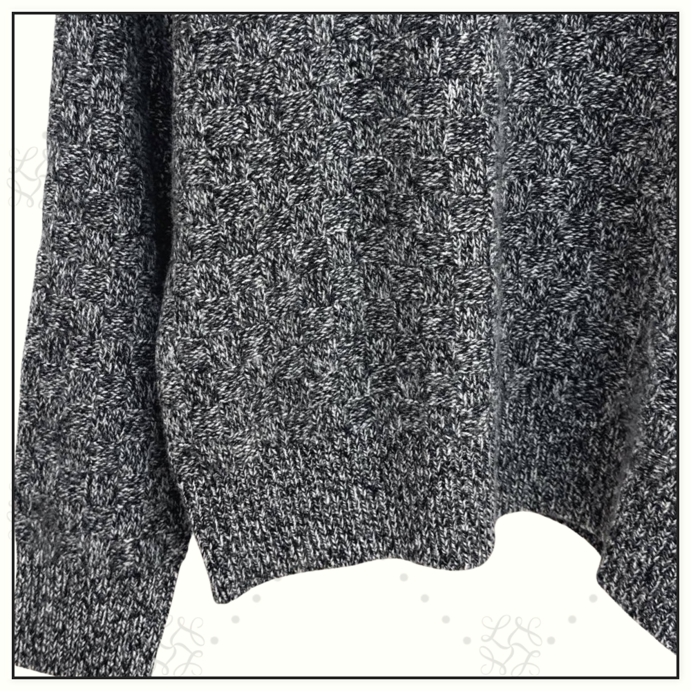 WOOL TAILORED SWEATER
