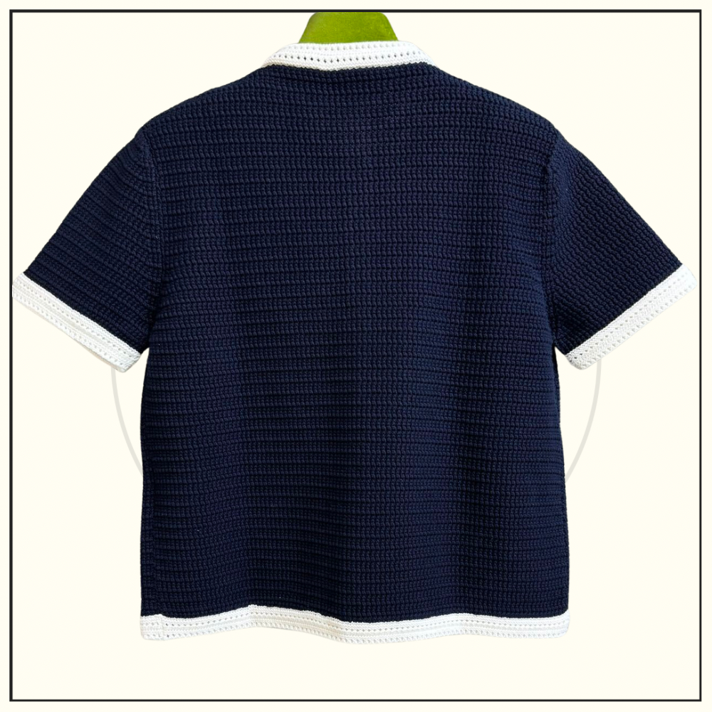 CROCHETED CROPPED TOP
