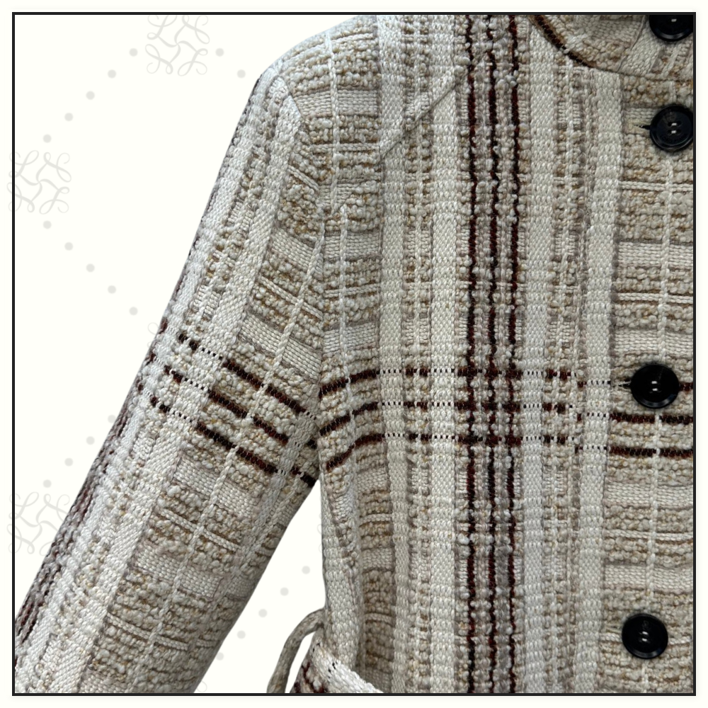 VIRGIN WOOL CASHMERE SILK XANDRA FIELD JACKET