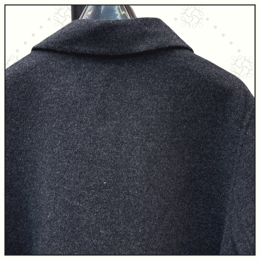 WOOL BELTED COAT DRESS