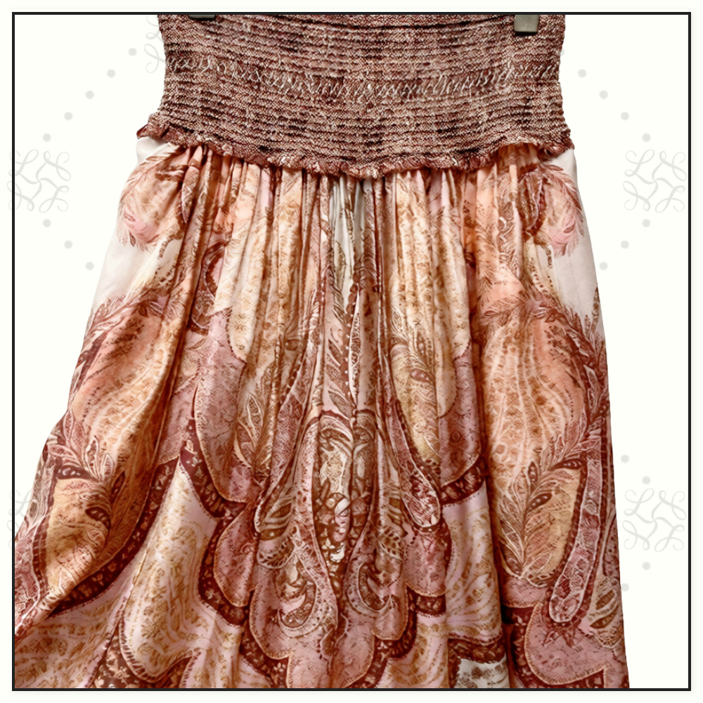 WANDERLUST FRILL BLOUSE & MAXI SKIRT