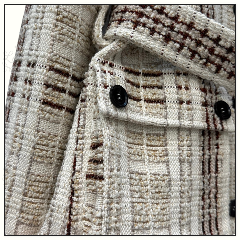 VIRGIN WOOL CASHMERE SILK XANDRA FIELD JACKET