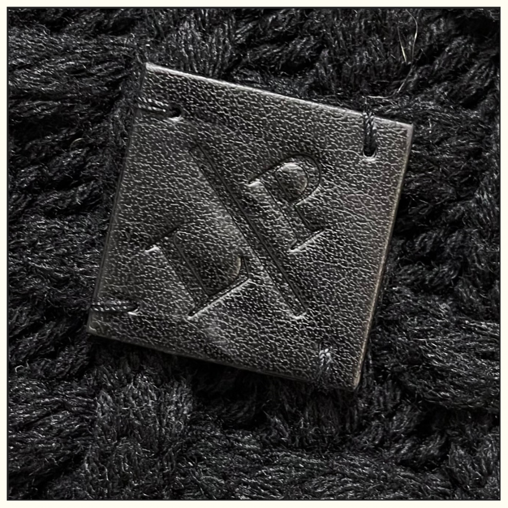 WOOL KNIT HALF ZIP SWEATER