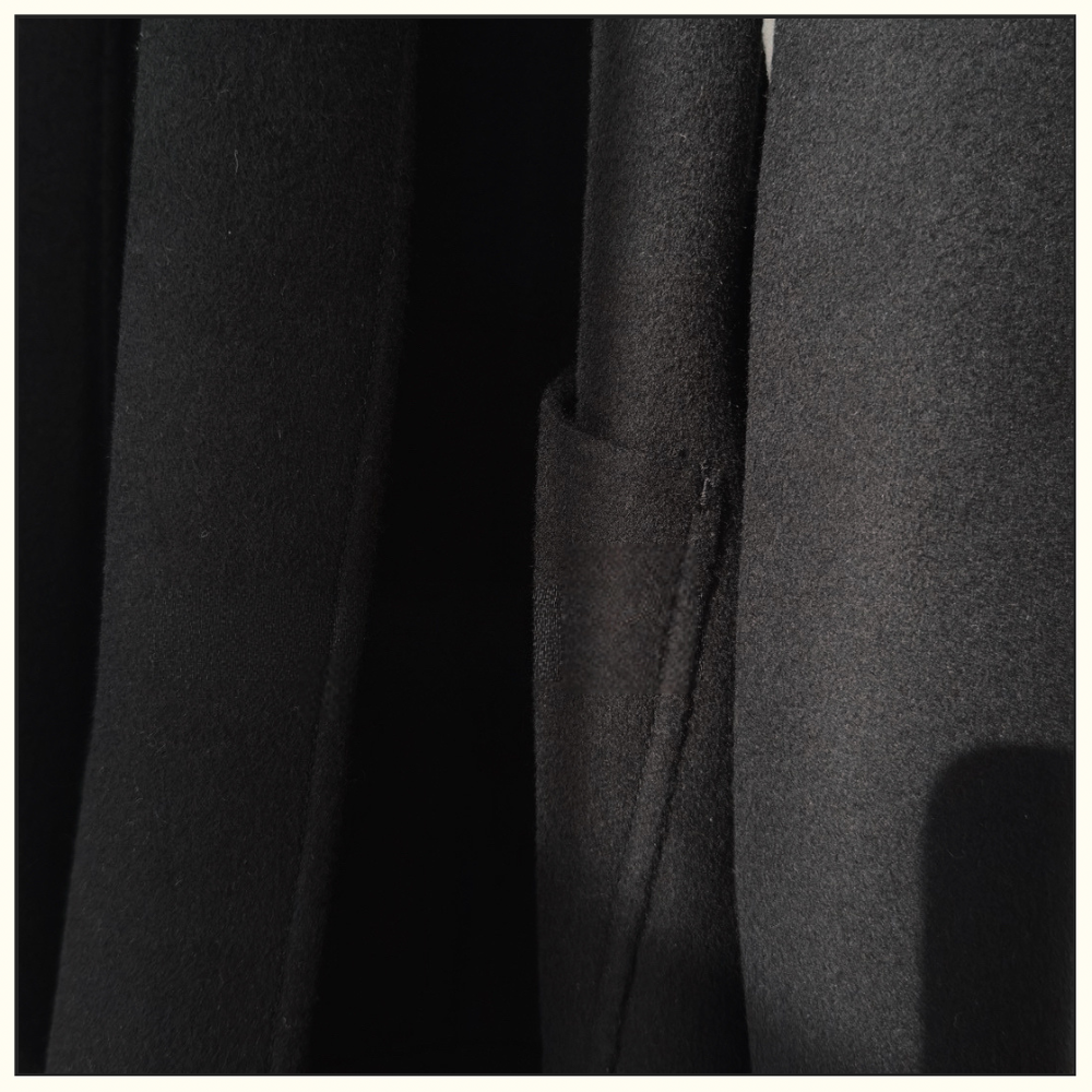 CASHMERE WRAP COAT