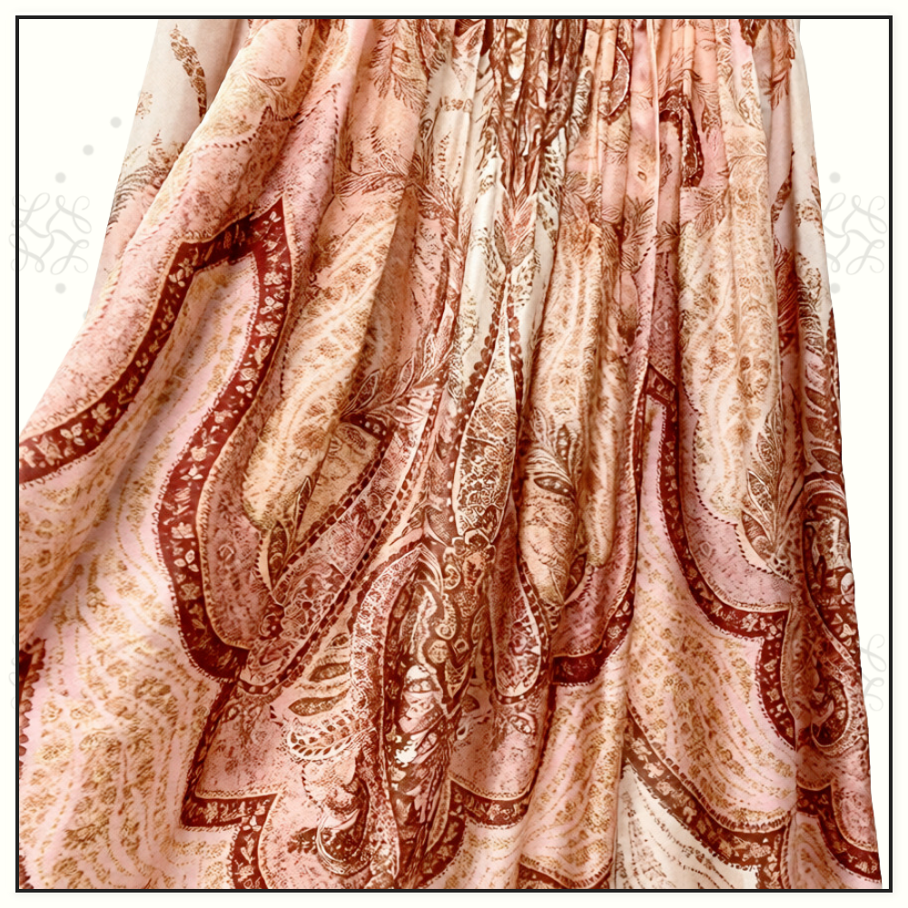 WANDERLUST FRILL BLOUSE & MAXI SKIRT