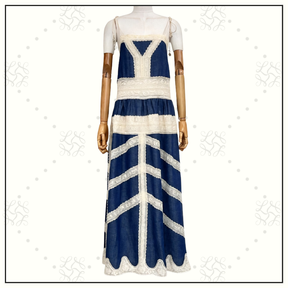 AWAKEN DENIM SLIP DRESS