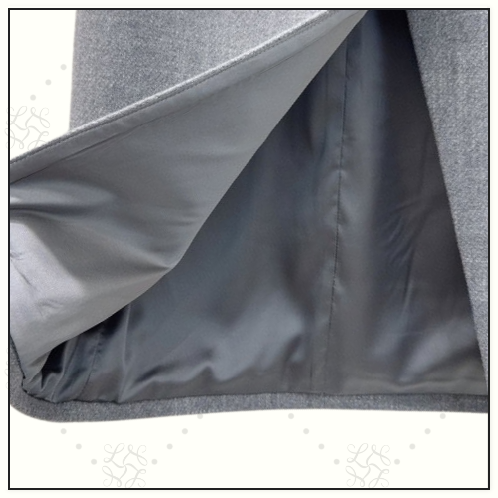 WOOL BLEND TWEED JACKET & PENCIL SKIRT