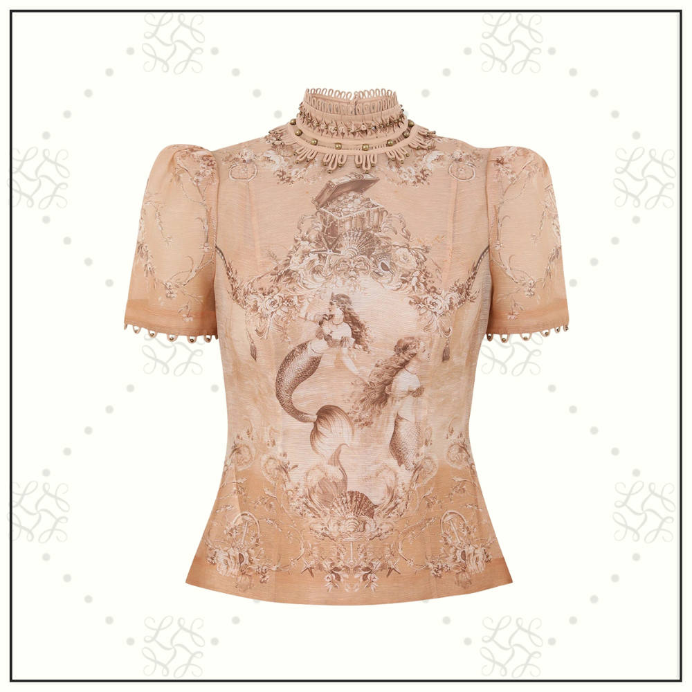 REBELLION BEADED TOP & SKIRT