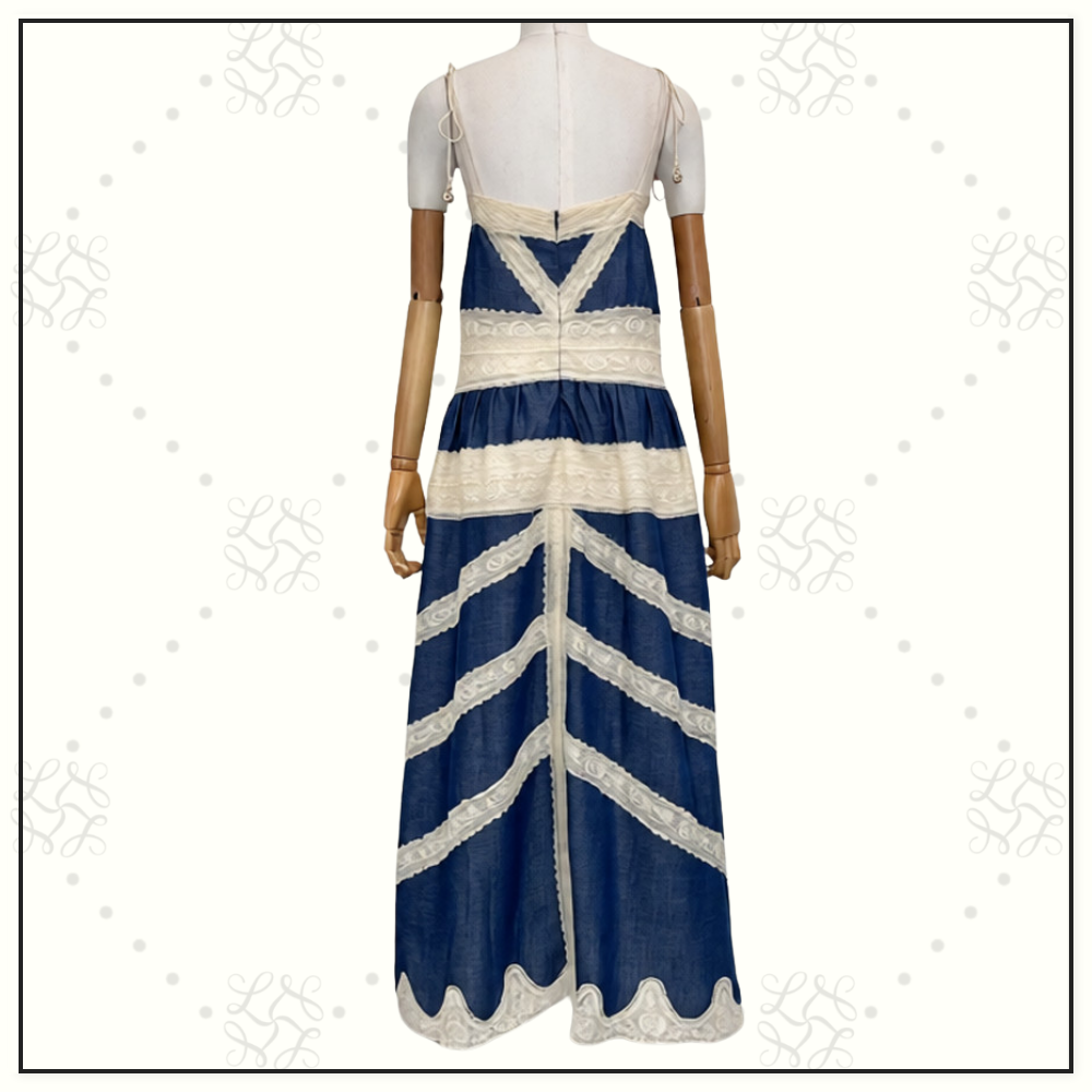 AWAKEN DENIM SLIP DRESS