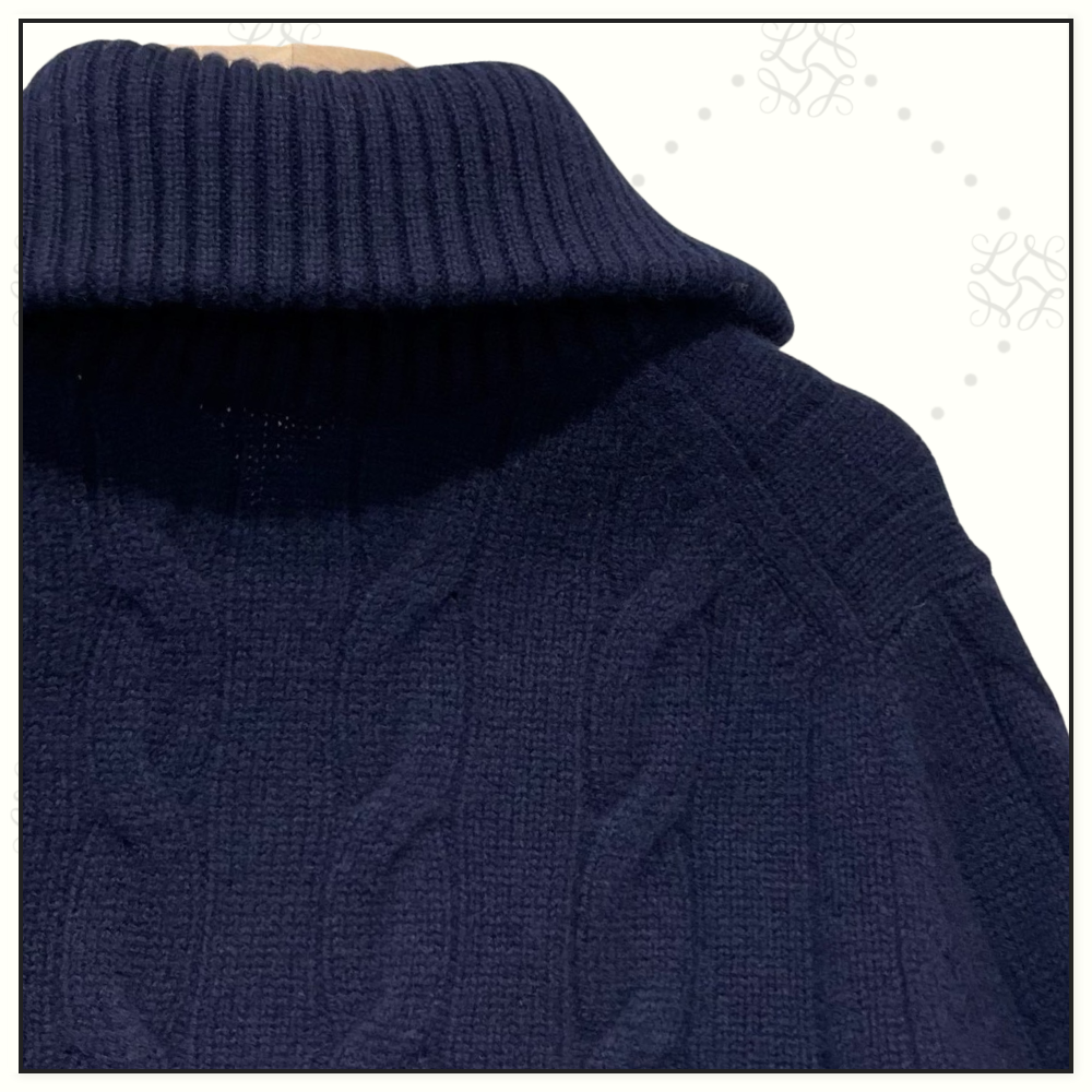 BABY CASHMERE NAPIER SWEATER