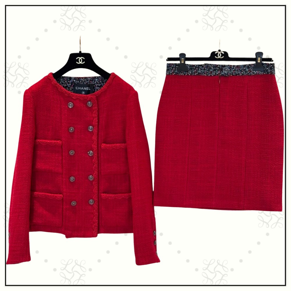 TWEED JACKET & SKIRT