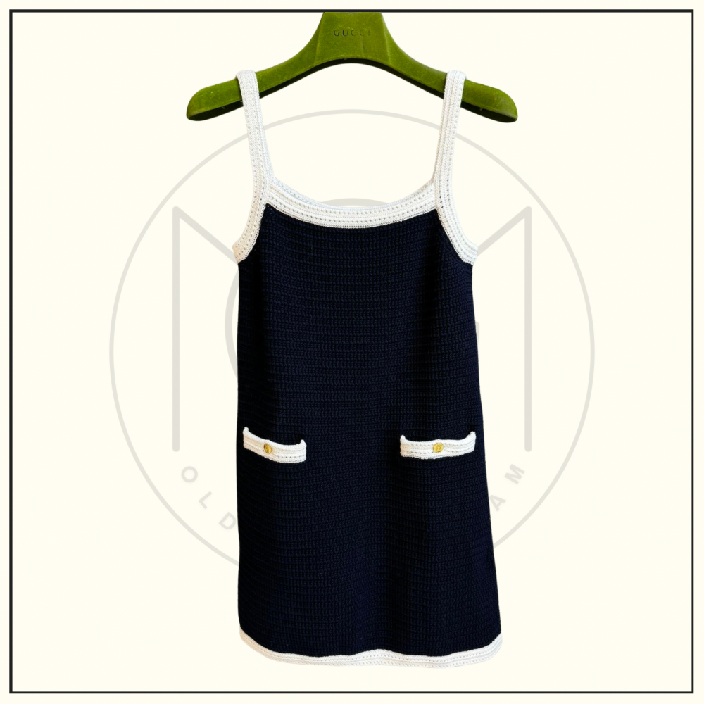 CROCHETED MINI DRESS